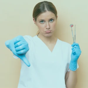 The most obvious errors in dental aesthetics are picking the wrong colors for dental restorations, including such items as crowns, veneers, and fillings.