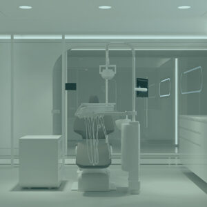 Exterior view of one of Europe's best dental clinics with modern design